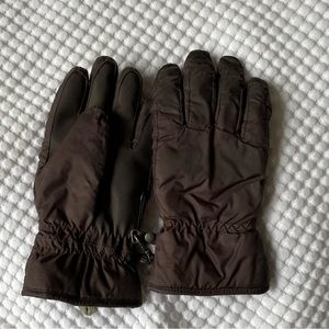 GAP Brown Thinsulate Gloves size S.